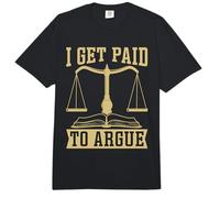 Je suis payé pour Arguer l'avocat du procès Avocat Divorce Avocat Divorce Comfort Colors Adult Heavyweight T-Shirt