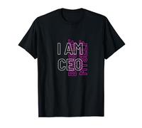 JE SUIS PDG, patron de moi-même Un fier patron, une journée de travail et de propriétaire d'entreprise T-Shirt