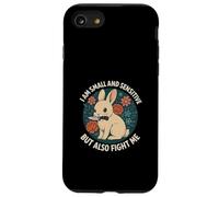 Je suis Petite et Sensible, mais Je me Bats Aussi en Tant Que Lapin Coque pour iPhone SE (2020) / 7/8