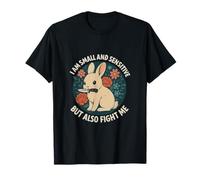 Je suis Petite et Sensible, mais Je me Bats Aussi en Tant Que Lapin T-Shirt