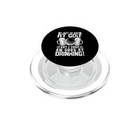 Je suis Peut-être Mauvais au Golf, mais Je suis certainement doué pour l'alcool ! PopSockets PopGrip pour MagSafe