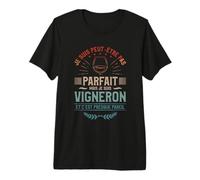 Je suis Peut-Être Pas Parfait mais Je suis Vigneron T-Shirt Haut de Gamme