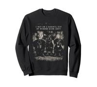 Je suis Peut-être Une poignée, mais Mon Wiener n'est Vraiment Pas drôle Sweatshirt