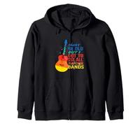 Je suis Peut-être Vieux, mais J'Ai PU Voir Tous Les Groupes Cool de la Musique rétro Sweat à Capuche