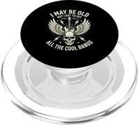 Je suis Peut-être Vieux mais J'Ai PU Voir Tous Les Groupes Cool Rock N Roll PopSockets PopGrip pour MagSafe