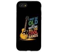 Je suis Peut-être Vieux mais J'Ai PU Voir Tous Les Groupes sympas Coque pour iPhone SE (2020) / 7/8