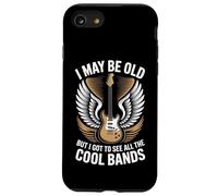 Je suis Peut-être Vieux mais J'Ai PU Voir Tous Les Groupes sympas Funny Rock Coque pour iPhone SE (2020) / 7/8
