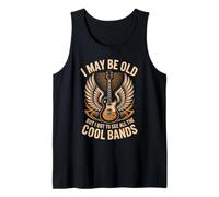 Je suis Peut-être Vieux mais J'Ai PU Voir Tous Les Groupes sympas Funny Rock Débardeur