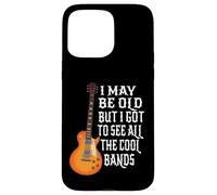 Je suis peut-être vieux mais j'ai pu voir tous les groupes sympas - Rock Coque pour iPhone 15 Pro Max