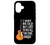 Je suis peut-être vieux mais j'ai pu voir tous les groupes sympas - Rock Coque pour iPhone 16
