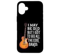 Je suis peut-être vieux mais j'ai pu voir tous les groupes sympas - Rock Coque pour iPhone 16 Plus