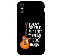 Je suis peut-être vieux mais j'ai pu voir tous les groupes sympas - Rock Coque pour iPhone X/XS
