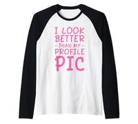 Je suis Plus Beau Que Ma Photo De Profil Manche Raglan