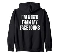 Je suis Plus Belle Que Mon Visage n'en a l'air Sweat à Capuche