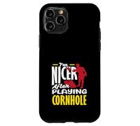 Je suis Plus Gentil après Avoir joué à Cornhole Lover Coque pour iPhone 11 Pro