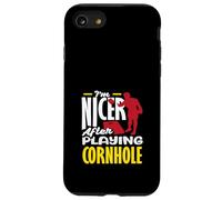 Je suis Plus Gentil après Avoir joué à Cornhole Lover Coque pour iPhone SE (2020) / 7/8