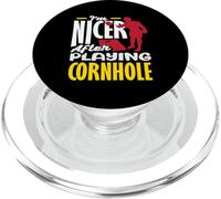 Je suis Plus Gentil après Avoir joué à Cornhole Lover PopSockets PopGrip pour MagSafe