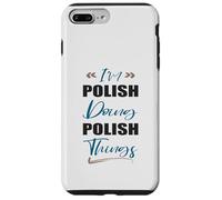Je suis polonais et Je Fais des Choses polonaises | Funny Poland Lover Coque pour iPhone 7 Plus/8 Plus