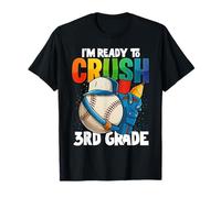 Je suis prêt à Battre Le Baseball de première année pour Les garçons de la rentrée T-Shirt