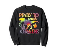 Je suis prêt à écraser Les Dinosaures de 5e année de Retour Sweatshirt