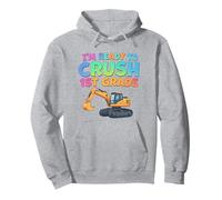 Je suis prêt à écraser Un véhicule de Construction d'excavatrice de 1ère année Sweat à Capuche