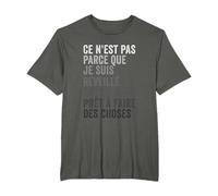 Je Suis Prêt À Faire Des Choses Drôle Humour T-Shirt