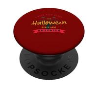 Je suis prêt depuis le dernier Halloween PopSockets PopGrip Adhésif