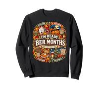 Je suis prête pour Les Amoureux de la Saison automnale de BER Months Sweatshirt