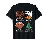 Je suis prête pour Les Mois d'automne, Amoureux des Feuilles d'automne T-Shirt