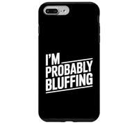 Je suis Probablement Un Amateur de Poker Amusant à Bluffer Coque pour iPhone 7 Plus/8 Plus