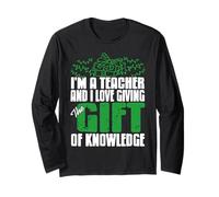 Je suis Prof et j’Aime Partager du Savoir Chaque Jour Manche Longue