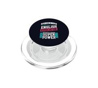 Je suis Professeur d'anglais. Quel est Ton Super Pouvoir ? Professeur PopSockets PopGrip pour MagSafe