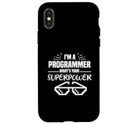 Je suis Programmeur Quel est Votre Super Pouvoir Coque pour iPhone X/XS