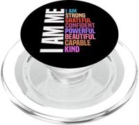 Je suis Puissant, Gentil, confiant, Beau, Fort, Capable PopSockets PopGrip pour MagSafe