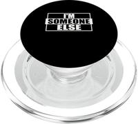 Je suis Quelqu'un d'autre déguisé Graphique pour la fête et PopSockets PopGrip pour MagSafe