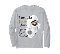 Je suis Qui Je suis, Votre Approbation n'est Pas nécessaire | Afro Melanin Lips Manche Longue