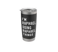 Je Suis Raphael Qui Fait Des Choses à Raphael Gobelet isotherme en acier inoxydable double paroi