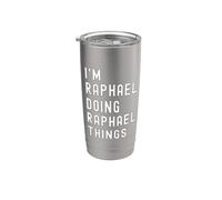Je Suis Raphael Qui Fait Des Choses à Raphael Gobelet isotherme en acier inoxydable double paroi