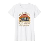 Je suis retraité, il est 5 Heures Partout, drôle de Retraite T-Shirt Graphique avec Valeur