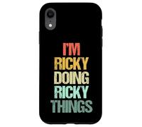 Je suis Ricky et Je Fais des Choses à Ricky - C'est drôle de dire Un nom Cool, Ricky Coque pour iPhone XR