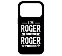 Je suis Roger Qui Fait des Choses de Roger Coque pour iPhone 17 Pro