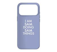 Je suis Sam, Je Fais des Choses drôles à Sam Coque pour iPhone 17 Pro Max
