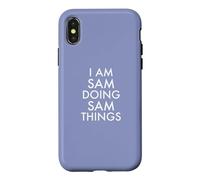 Je suis Sam, Je Fais des Choses drôles à Sam Coque pour iPhone X/XS