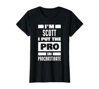 Je suis Scott Qui Dit Un nom drôle T-Shirt Graphique avec Valeur