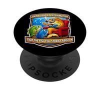 Je suis si douée pour pêcher Que Les Poissons racontent des Histoires (Blague) PopSockets PopGrip Adhésif