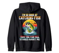 Je suis si douée pour pêcher que les poissons racontent des histoires Sweat à Capuche