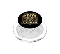 Je suis si pauvre Que Je ne Peux même Pas me permettre de Faire Attention PopSockets PopGrip pour MagSafe