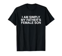 Je suis Simplement Le Fils de Mon père, Un garçon manqué drôle, Gay, Y2K T-Shirt