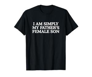 Je suis Simplement Le Fils de Mon père, Un garçon manqué drôle, Gay, Y2K T-Shirt