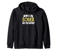 Je suis Sobre Quelle Est Ta Superpuissance Humour Sweat à Capuche